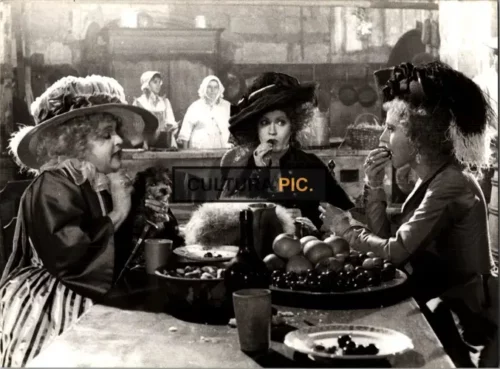 Vintage Original B&W Photo, Laura Betti, Andrea Ferrol and Hanna Schygulla in "Night in Varennes": Laura Betti, Andrea Ferrol, Hanna Schygulla by Ettore Scola -1982