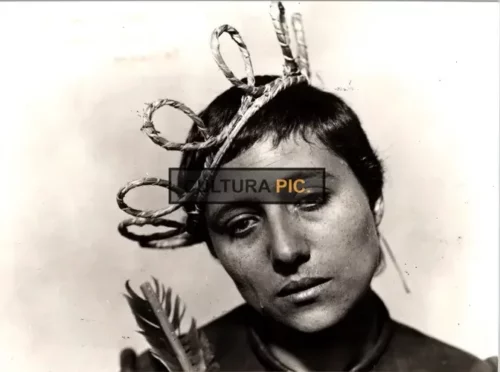 Vintage Original B&W Photo, A Drama Movie "The PAssion of Joan of Arc", Directed by Carl Theodor Dreyer in in 1928.