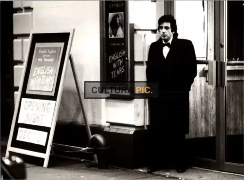 Vintage Original B&W Photo, Al Pacino as Ivan Travalian in "Author! Author!" Directed by Arthur Hiller - 1982