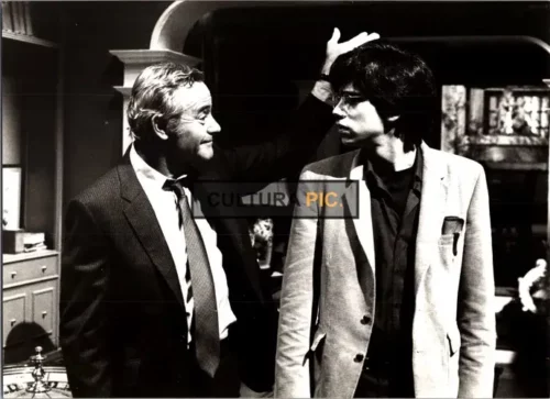 Vintage Original B&W Photo, Jack Lemmon in "Tribute" Directed by Bob Clark - 1980