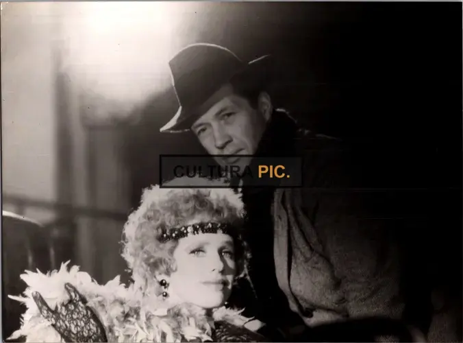Vintage Original B&W Photo, David Carradine and Liv Ullmann in "The Serpent's Egg" Directed by Ingmar Bergman - 1977