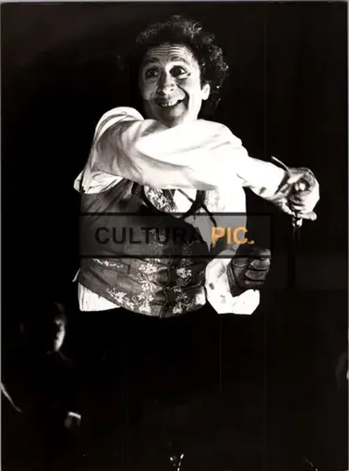 Vintage Original B&W Photo, Gene Wilder in the film "The Adventure of Sherlock Holmes' Smarter Brother" - 1975