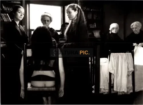 Vintage Original B&W Photo, Isabelle Adjani and Marie-France Pisier in One of The Scene of The Film "The Bronte Sisters" - 1979