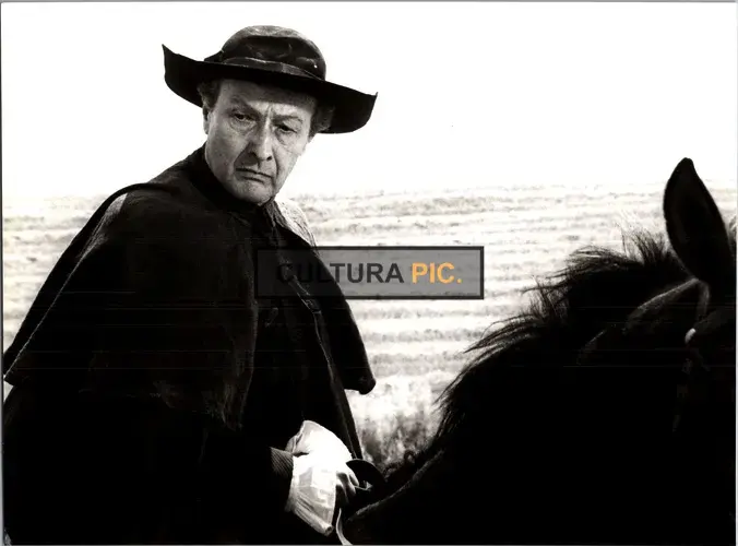 Vintage Original B&W Photo, Jean-Louis Barrault in 'The Night of the Varennes' by Ettore Scola - 1982