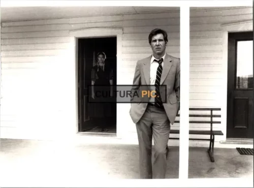 Vintage Original B&W Photo, Harrison Ford & Kelly McGillis in "Witness" Directed by Peter Weir - 1985