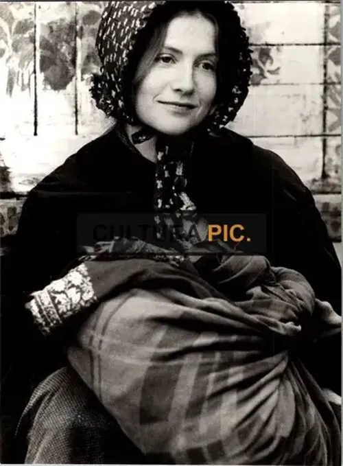 Vintage Original B&W Photo, Isabelle Huppert in "Lady of the Camelias" by Mauro Bolognini - 1981