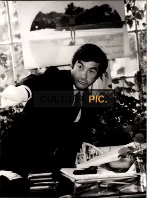 Vintage Original B&W Photo, Jean-Claude Brialy in The Movie "Le gigolo" Directed by: Jacques Deray - 1960