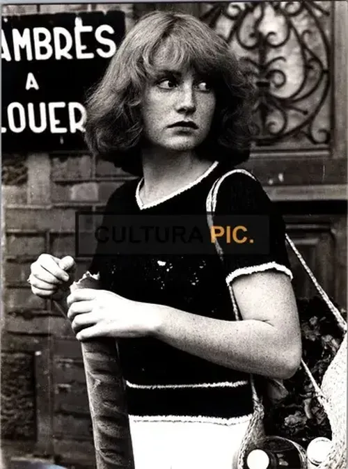 Vintage Original B&W Photo, Isabelle Huppert as Pomme in "The Lacemaker" Directed by Claude Goretta - 1977