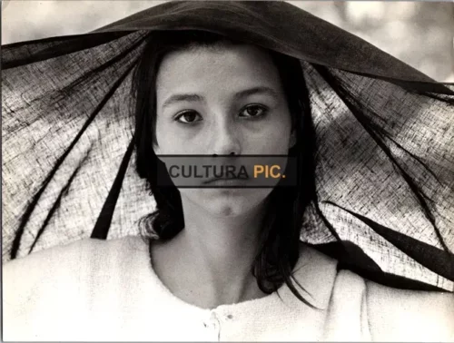 Vintage Original B&W Photo, Antonella Fasano in "The Messiah" Directed by Roberto Rossellini - 1975