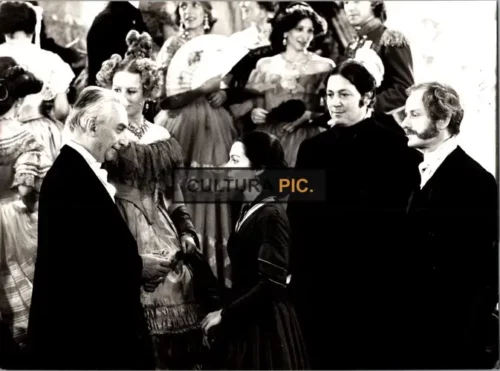 Vintage Original B&W Photo, Marie-France Pisier as Charlotte Brontë in"The Brontë Sisters." (Les Sœurs Brontë) Movie by André Téchiné - 1979