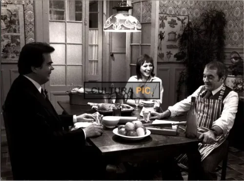 Vintage Original B&W Photo, Nathalie Baye in the Movie "The Red Shadow" in 1981 Directed by: Jean-Louis Comolli