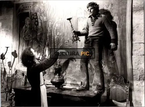 Vintage Original B&W Photo, Joseph Bottoms in the Film "Crime and Passion" in 1976 Starring: Omar Sharif, Karen Black and Joseph Bottoms