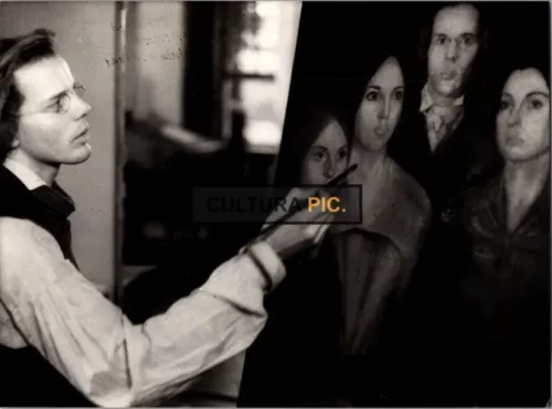 Vintage Original B&W Photo, Pascal Greggory in "The Bronte Sisters" by Andre Techine - 1979