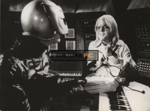 Vintage Original B&W Photo, William Finley and Paul Williams in "Phantom of the Paradise" Film Directed by Brian De Palma - 1974