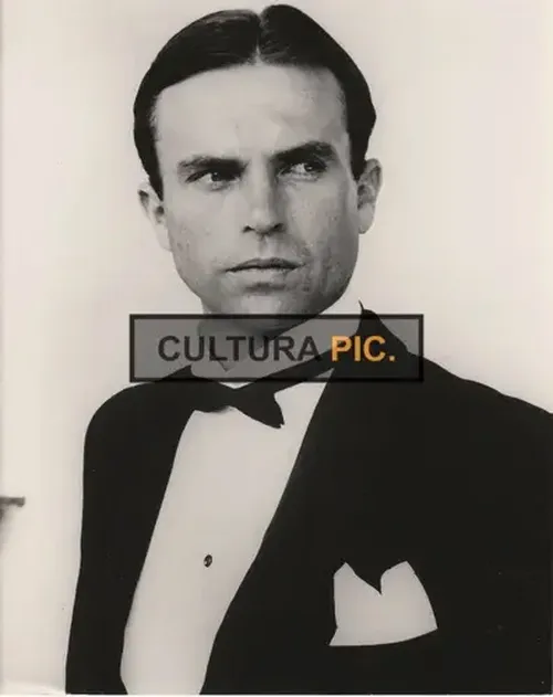 Vintage Original B&W Photo, Sam Neill as Harry Beecham in "My Brilliant Career" movie directed by Gillian Armstrong - 1979.