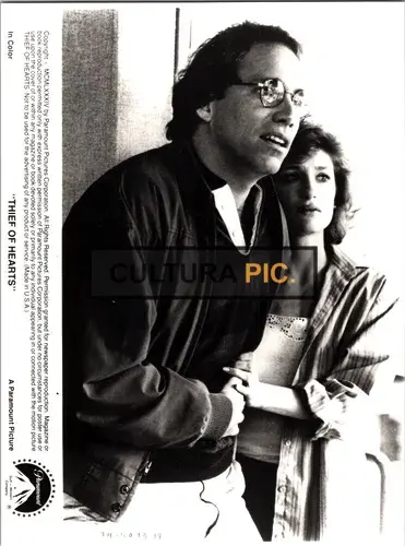 Vintage Original B&W Photo, Steven Bauer as Scott Muller and Barbara  Williams as Mickey Davis in 'Thief of Hearts' directed by Douglas Day Stewart - 1984