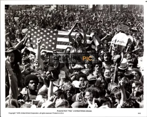Vintage Original B&W Photo,  "Hair" movie directed by Miloš Forman - 1979