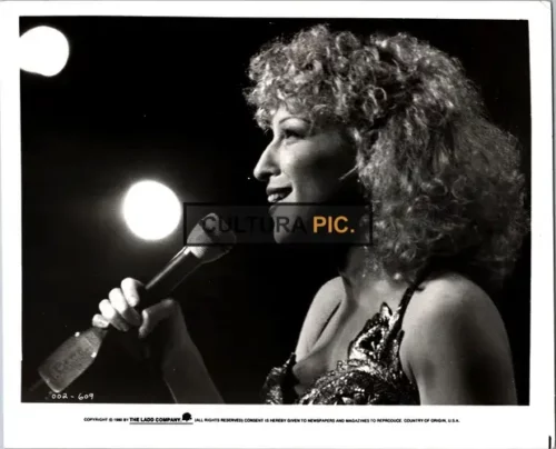 Vintage Original B&W Photo, Bette Midler in 'Divine Madness' - Directed by Michael Ritchie - 1980"