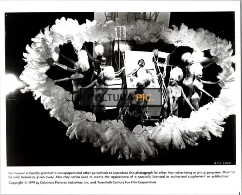 Vintage Original B&W Photo, Roy Scheider Dazzles in "ALL THAT JAZZ" by Bob Fosse - 1979