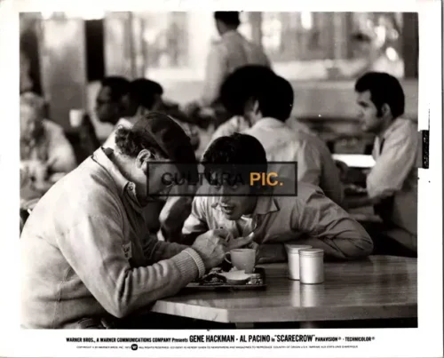 Vintage Original B&W Photo, Al Pacino and Gene Hackman Shine in "Scarecrow," by Jerry Schatzberg - 1973