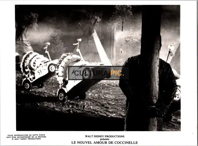Vintage Original B&W Photo, "Herbie's New Love" Directed by Vincent McEveety - 1980