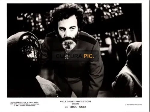Vintage Original B&W Photo, Maximilian Schell as Dr. Hans Reinhardt in "The Black Hole" by Gary Nelson - 1979
