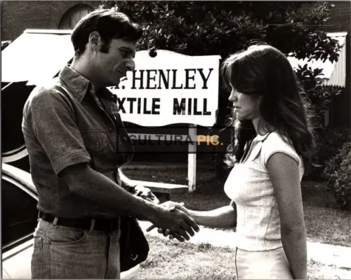 Vintage Original B&W Photo, Ron Leibman and Sally Field in "Norma Rae" by Martin Ritt - 1979