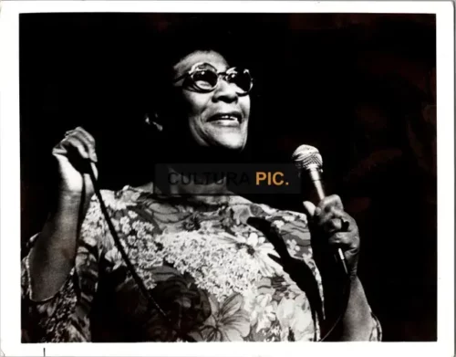 Vintage Original B&W Photo, Singer Ella Fitzgerald
