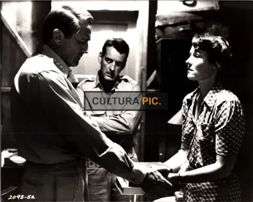 Vintage Original B&W Photo, Nicolas Coster as Lt. Col. Sidney Huff and Marj Dusay as Mrs. Huff in "MacArthur" directed by Joseph Sargent - 1977