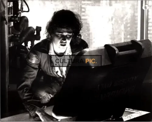 Vintage Original B&W Photo, Sigourney Weaver as Ellen Ripley in "Alien"  directed by Ridley Scott - 1979