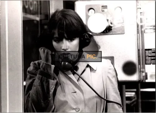 Vintage Original B&W Photo, Isabelle Adjani starring as Marie in "Barocco" movie directed by André Téchiné - 1976