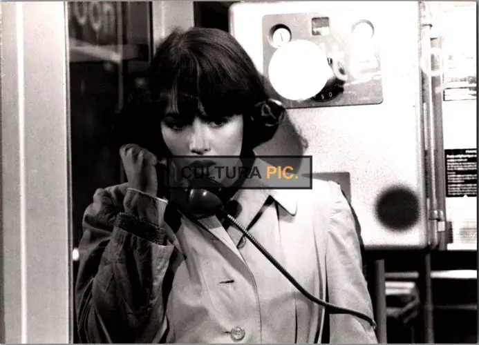 Vintage Original B&W Photo, Isabelle Adjani starring as Marie in "Barocco" movie directed by André Téchiné - 1976