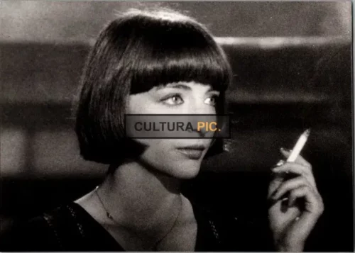 Vintage Original B&W Photo, Christine Pascal starring as Félicité in the movie "Félicité" directed by Christine Pascal - 1978