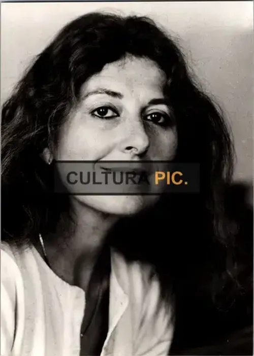 Vintage Original B&W Photo, Ania Francos a French Journalist - 1979