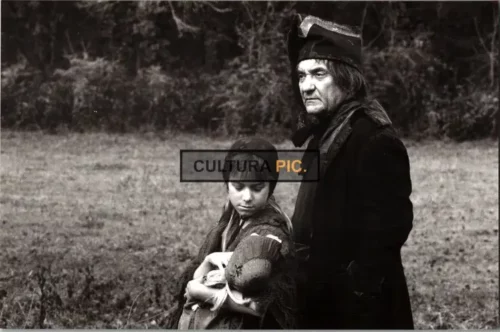 Vintage Original B&W Photo, Jean Carmet in "Les Misérables" Directed by Robert Hossein - 1982