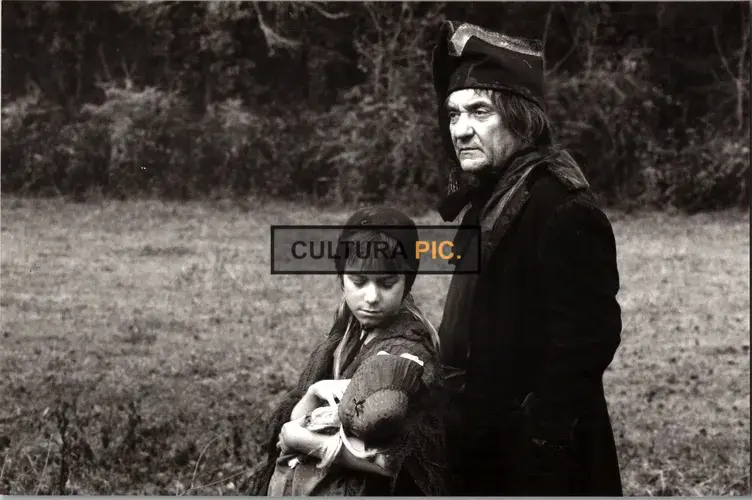 Vintage Original B&W Photo, Jean Carmet in "Les Misérables" Directed by Robert Hossein - 1982