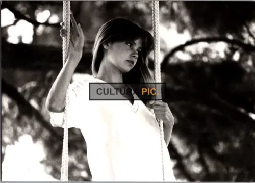 Vintage Original B&W Photo, Dawn Dunlap as Laura in the movie "Laura" directed by David Hamilton - 1979