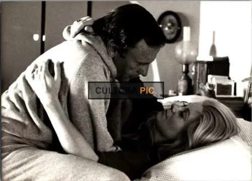 Vintage Original B&W Photo, Catherine Deneuve in "Je vous aime" by Claude Berri - 1980