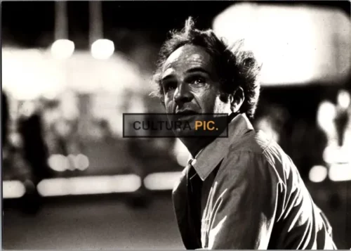 Vintage Original B&W Photo, François Truffaut in " Close Encounters of the Third Kind" Directed by Steven Spielberg - 1977