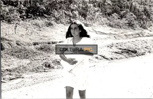 Vintage Original B&W Photo, Zaira Zambelli in "Bye Bye Brazil" by Carlos Diegues - 1980