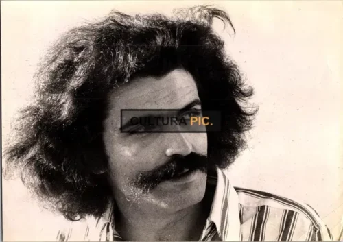 Vintage Original B&W Photo, Jean-Louis Caillat Captured by a Professional Photographer Michou Strauch - 1975