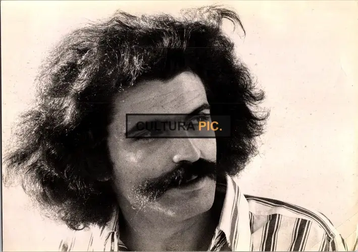 Vintage Original B&W Photo, Jean-Louis Caillat Captured by a Professional Photographer Michou Strauch - 1975