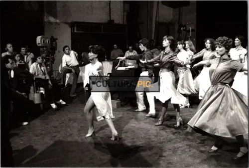 Vintage Original B&W Photo, The Musical Film "West Side Story" Directed by: Jerome Robbins and Robert Wise - 1961