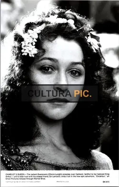 Vintage Original B&W Photo, Cherie Lunghi in "Excalibur" by John Boorman - 1981