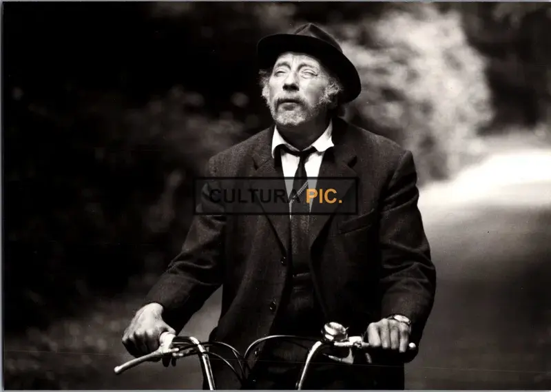 Vintage Original B&W Photo, Michel Robin in "'Les Petites Fugues" by Yves Yersin - 1979