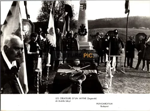 Vintage Original B&W Photo, One of The Scene in The Film "Segesvár" Directed by: András Lányi - 1976