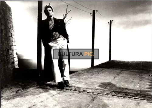 Vintage Original B&W Photo, Brad Davis in "Querelle" by Rainer Werner Fassbinder - 1982
