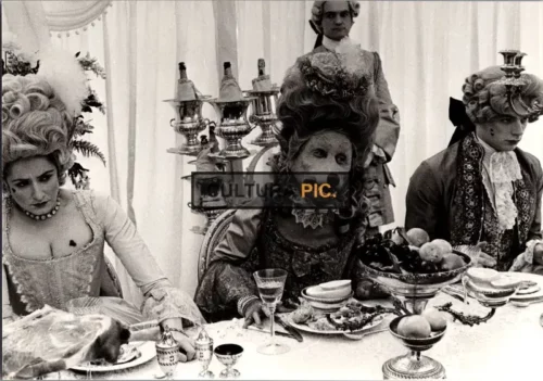 Vintage Original B&W Photo, a Scene in the Movie "The Company of Wolves" by Neil Jordan - 1984