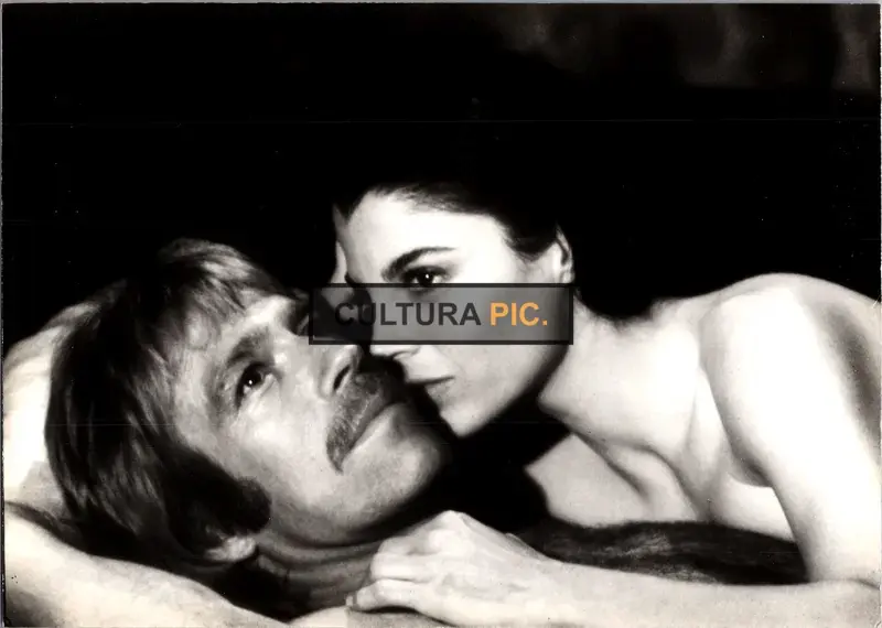 Vintage Original B&W Photo, Chuck Norris and Carol Bagdasarian in "Octagon" by Eric Karson - 1980