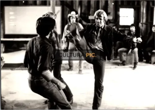 Vintage Original B&W Photo, Chuck Norris in "Octagon" Directed by Eric Karson - 1980